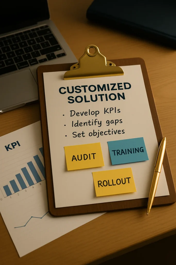 customized business solutions Qatar designed to improve operational performance